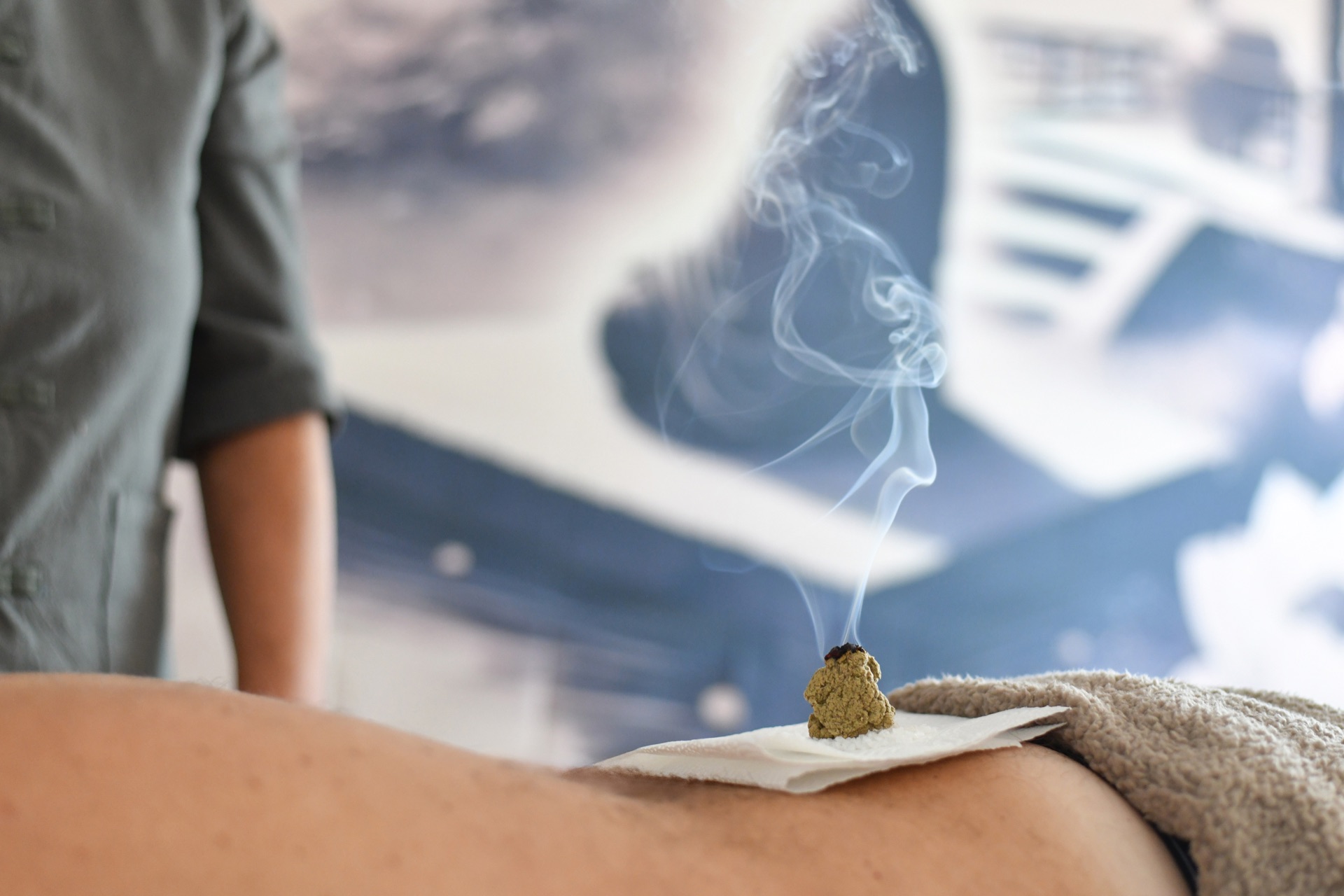 Moxibúcia - terapia